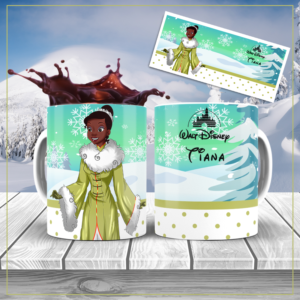 Caneca Tiana - Princesa de Inverno