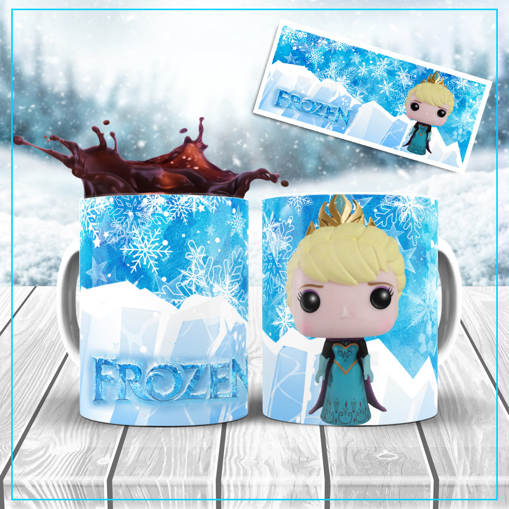 Caneca Frozen Elsa Rainha
