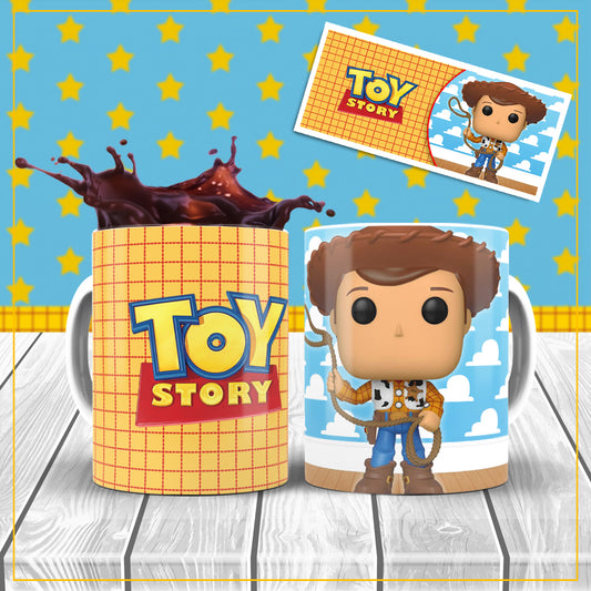 Taza Woody de Toys Story